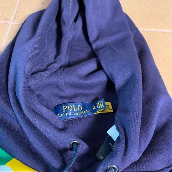 Polo Ralph Lauren Men’s Tennis Print Sweatshirt Hoodie Jacket - Picture 5 of 6